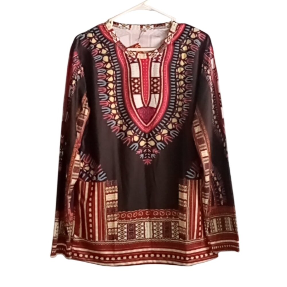 Womens Long Sleeve Blouse